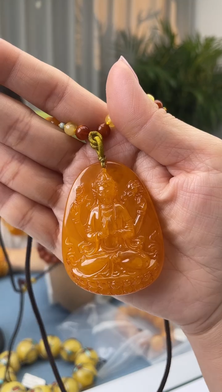 【闪购商品】蜜蜡珠宝奇石未镶嵌假一罚十，微瑕发一件020