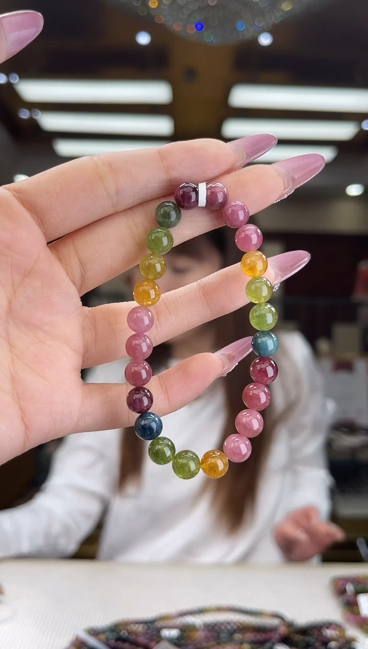 【闪购商品】碧玺/未镶嵌7mm+碧玺单圈多样性发货