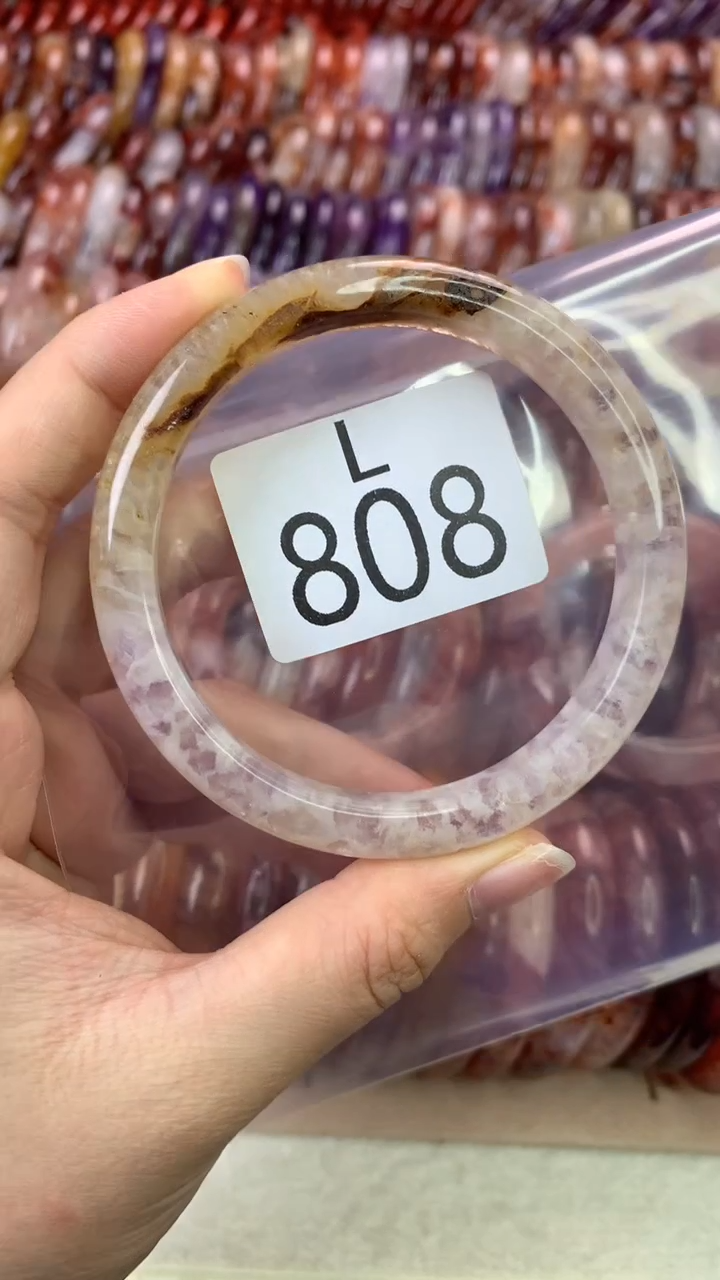 【闪购商品】水晶水晶手镯L未镶嵌808-61