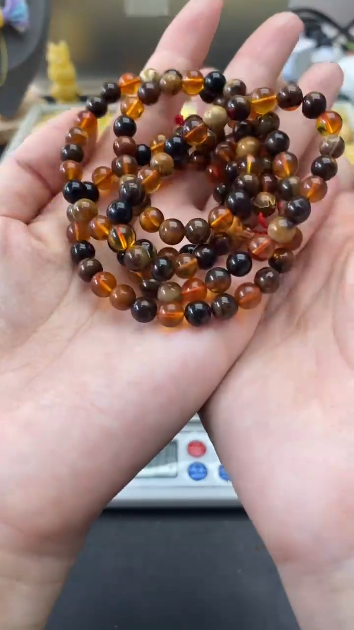 琥珀未镶嵌珠宝奇石1424