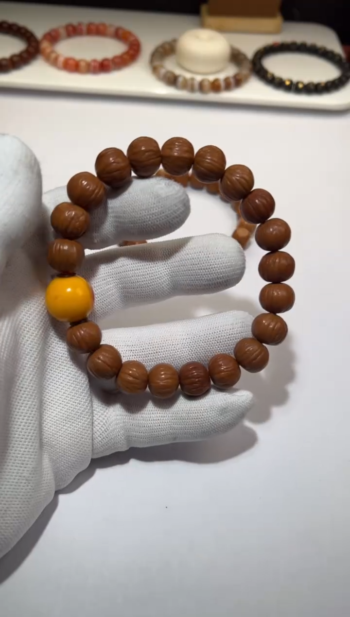 【闪购商品】猴头核桃手串猴头单圈手串