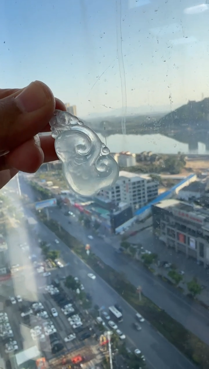 【闪购商品】翡翠颈饰未镶嵌天然翡翠A货孤品一件