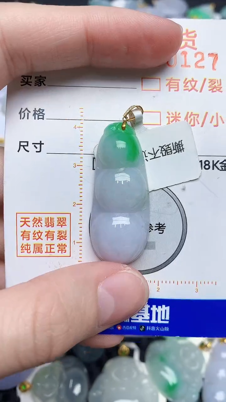 【闪购商品】翡翠颈饰18K金镶嵌453453453