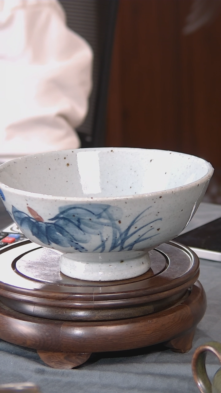 【闪购商品】碗 景韵堂仿清官窑制茶叶末釉粗陶碗