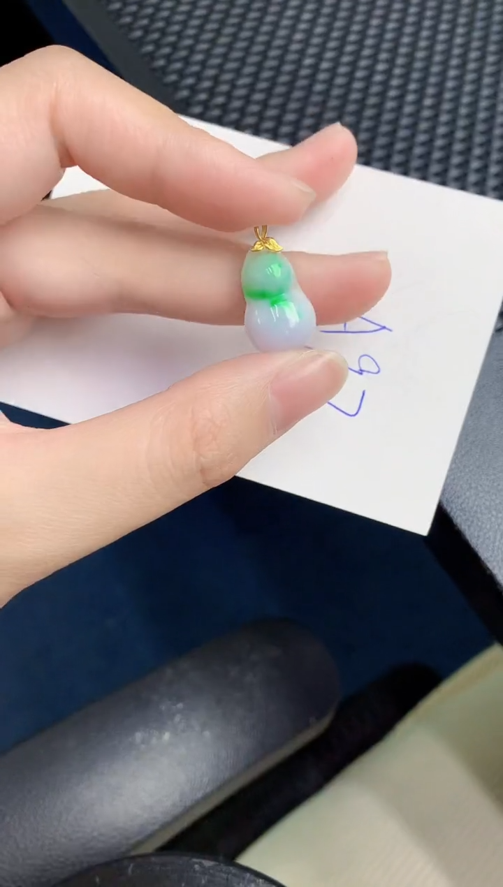 【闪购商品】翡翠颈饰18K金镶嵌000000000