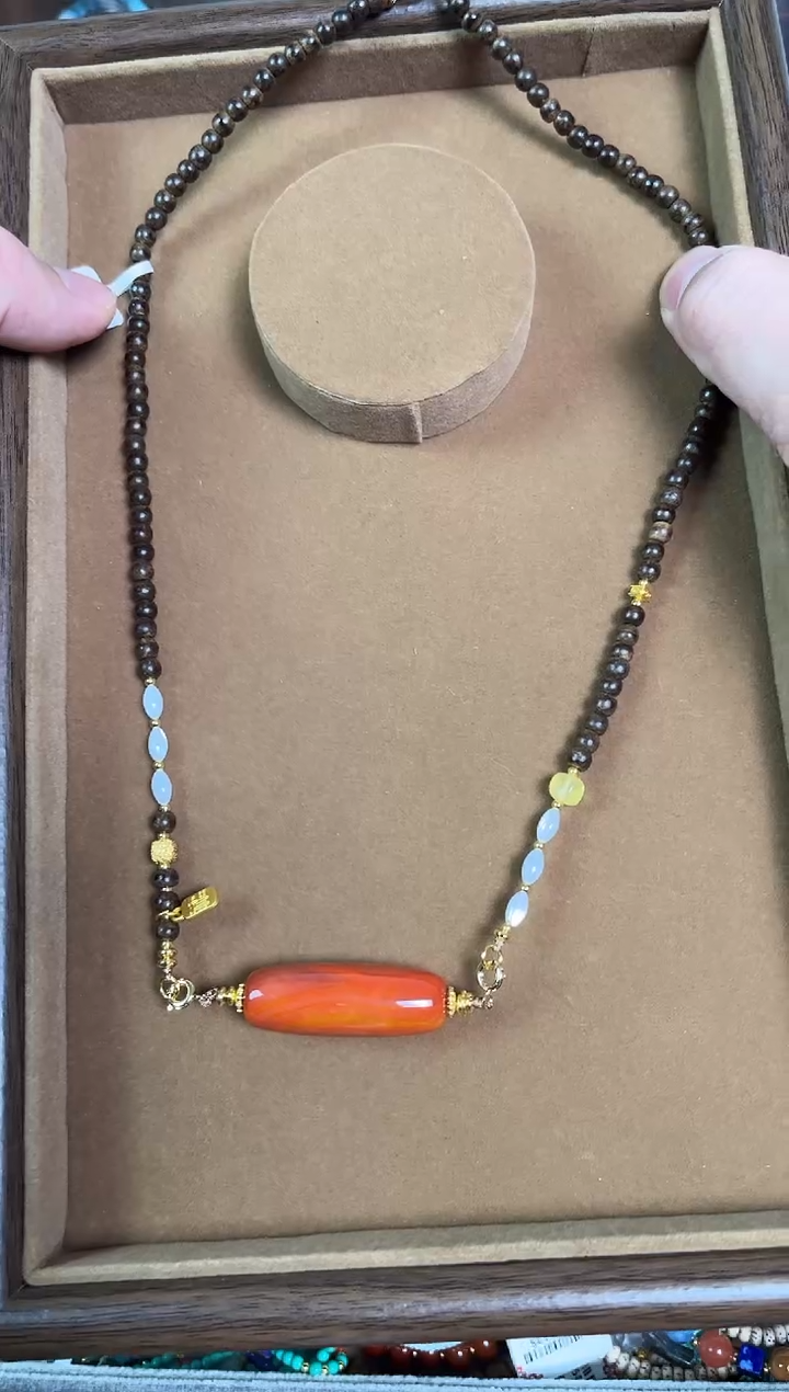 手串柏木未镶嵌54