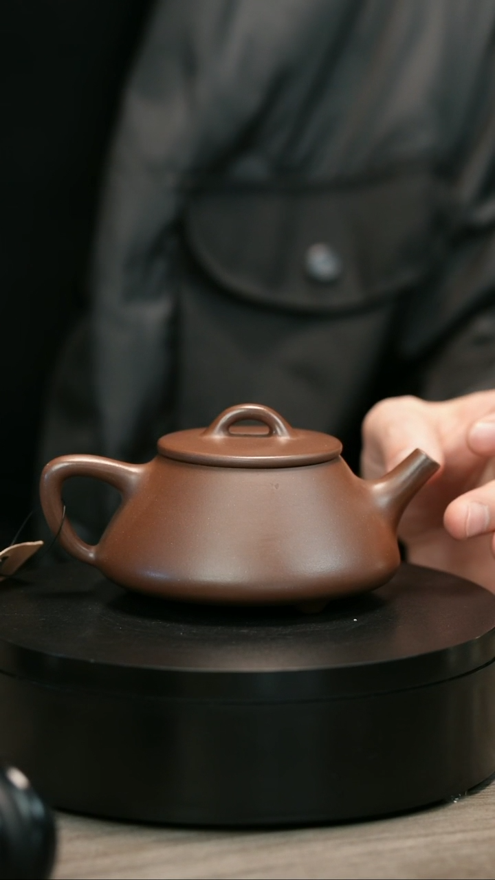 茶壶紫砂老****）H2006赵信军光素石瓢