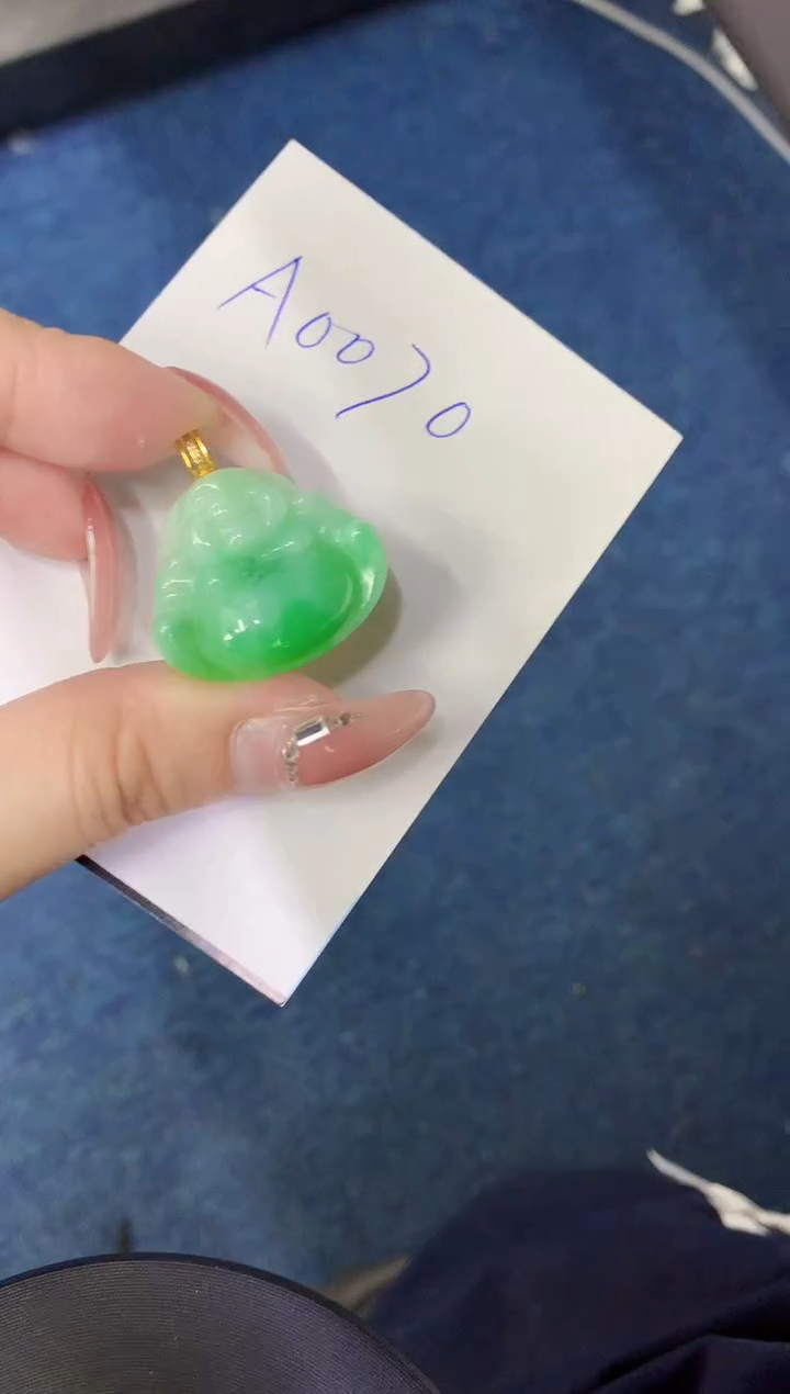 【闪购商品】翡翠颈饰18K金镶嵌0000000000