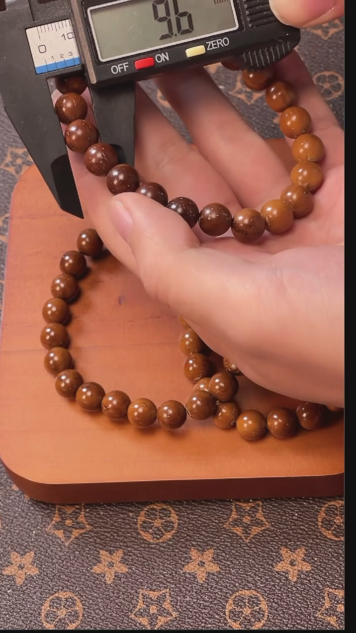 【闪购商品】紫金鼠手串8mm实心圆珠2138