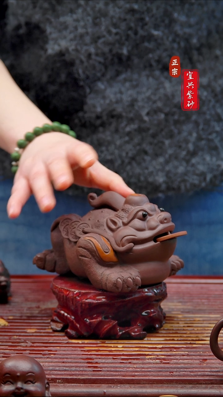 紫砂茶宠宜兴紫砂茶宠摆件