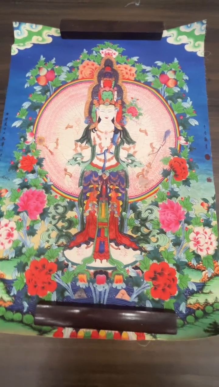卷轴画唐卡16085