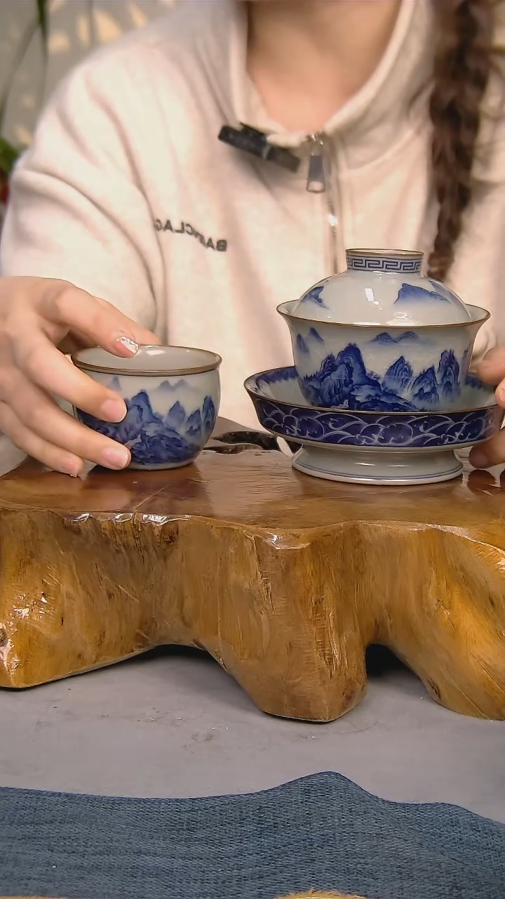 【闪购商品】简装家用款2件套 陶瓷家用茶具系列