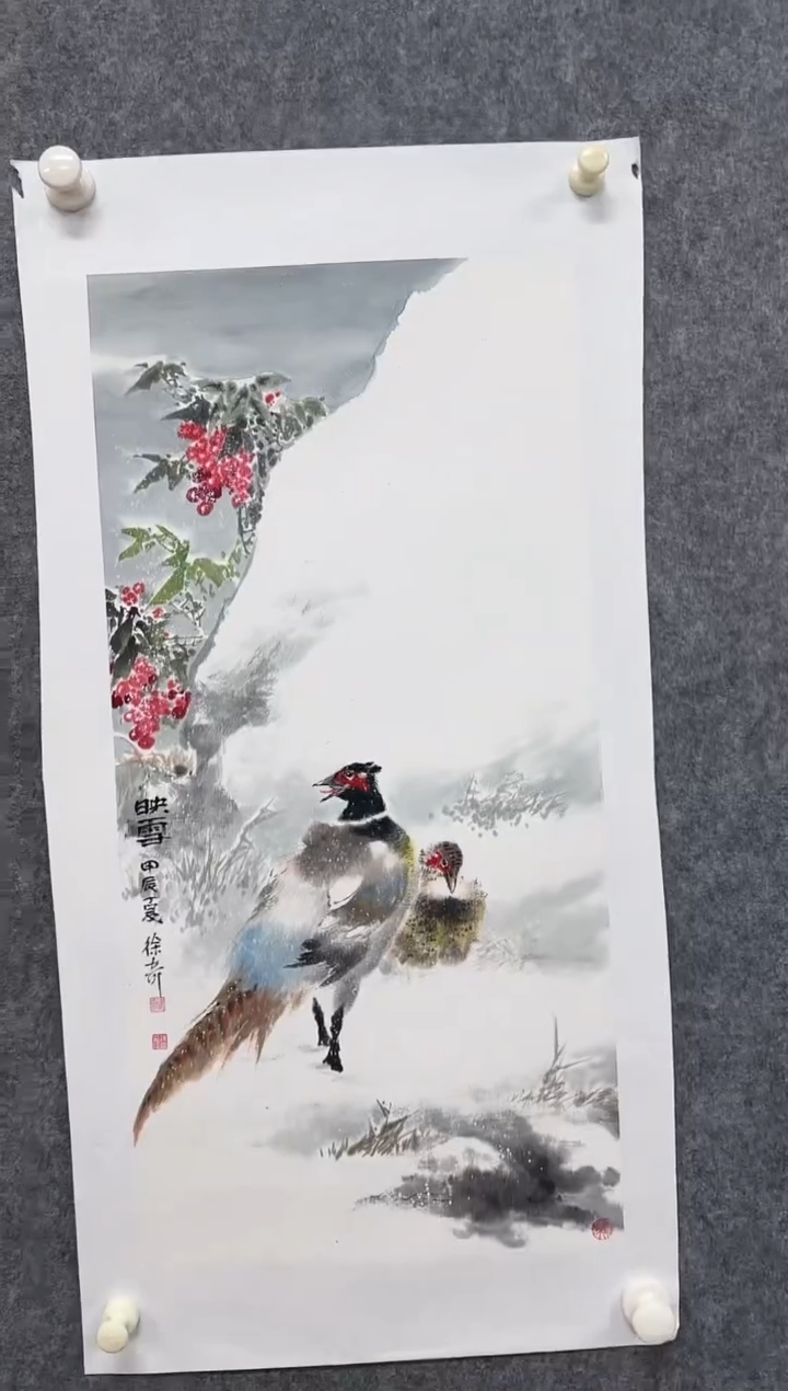 国画DH-XQ老师绘画作品