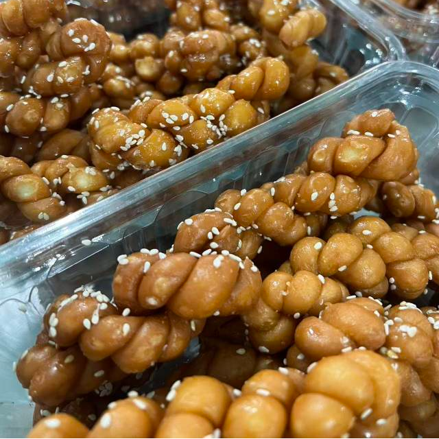 吴忠小吃蜂蜜麻花一份