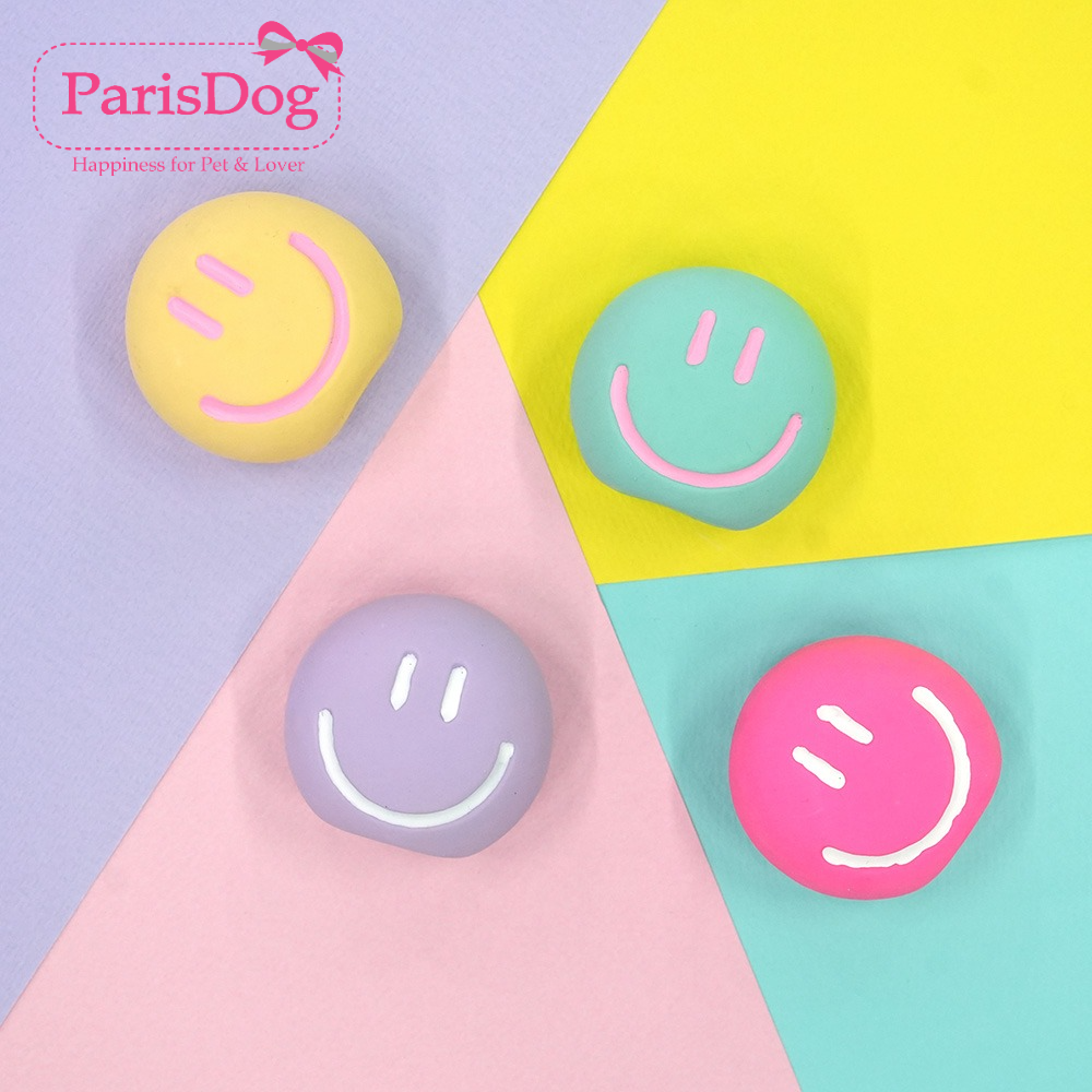 【ParisDog】快乐微笑款乳胶玩具猫狗互动乐趣玩具