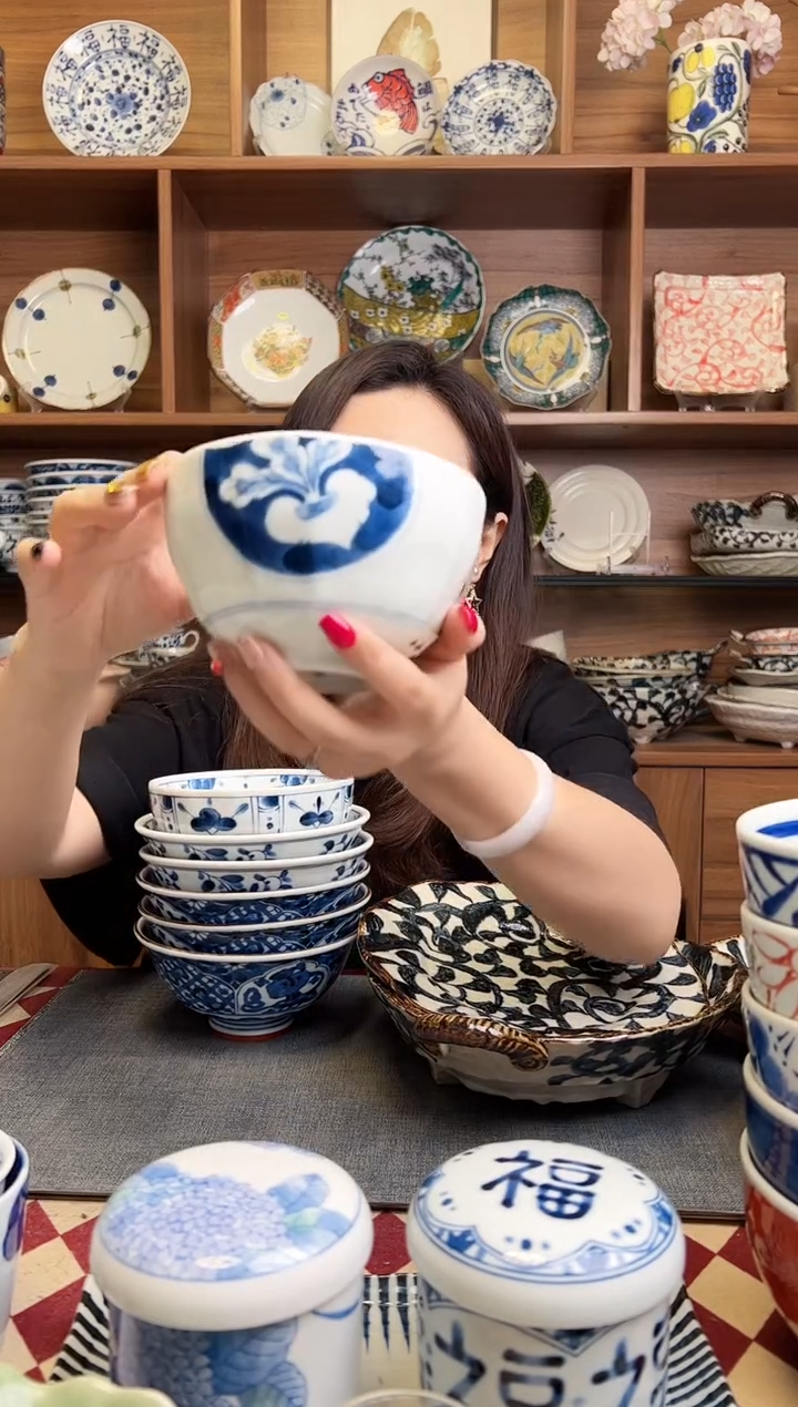 瓷片【微瑕】蔓菁12.5cm利休碗 