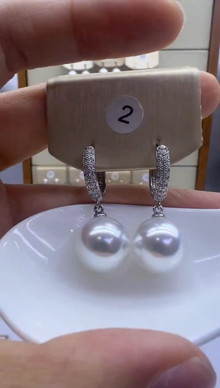 未镶嵌耳饰淡水珍珠2