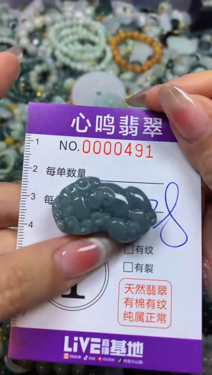 【闪购商品】翡翠颈饰未镶嵌闪购00491