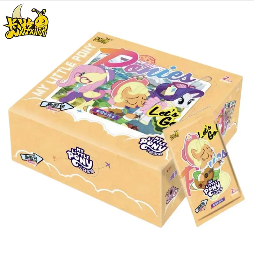 【大胃王】小马宝莉趣影第一弹收藏卡牌——直播间代拆