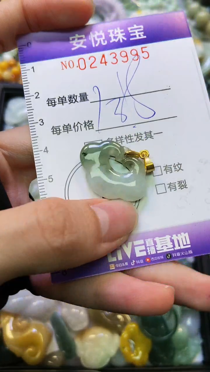 颈饰未镶嵌翡翠闪购0243995