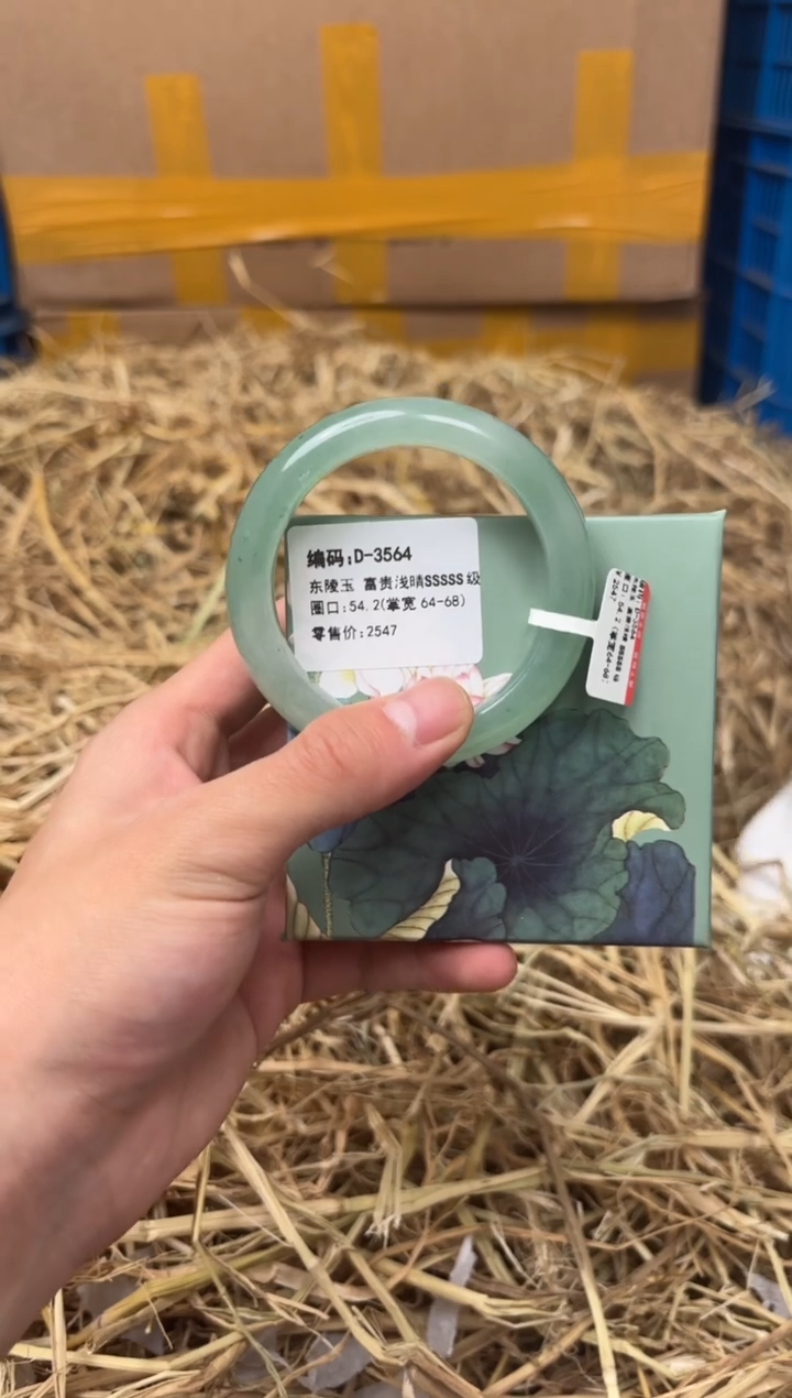 未镶嵌手镯石英质玉D-3564