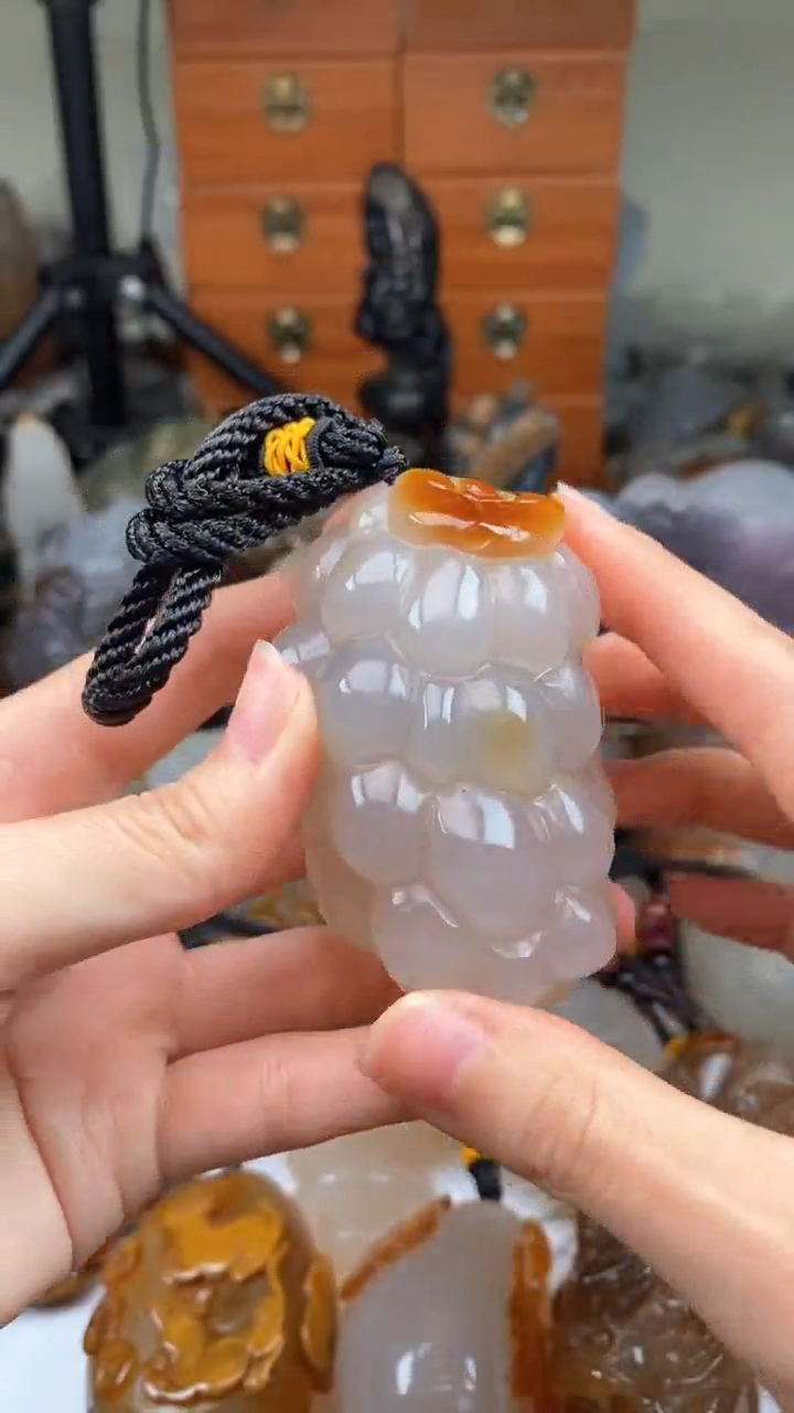 【闪购商品】玛瑙/玉髓颈饰未镶嵌AA