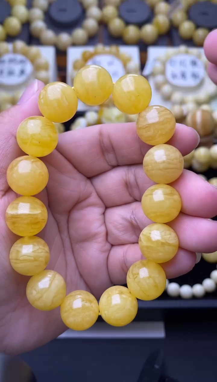 裸石琥珀未镶嵌大小姐珠宝严选52