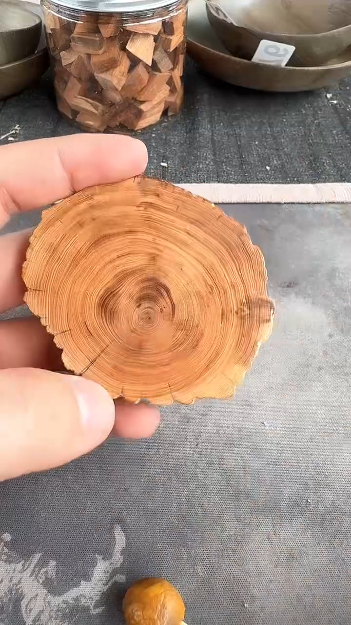 【闪购商品】柏木（崖柏）木雕167号陈化黑油单颗1颗