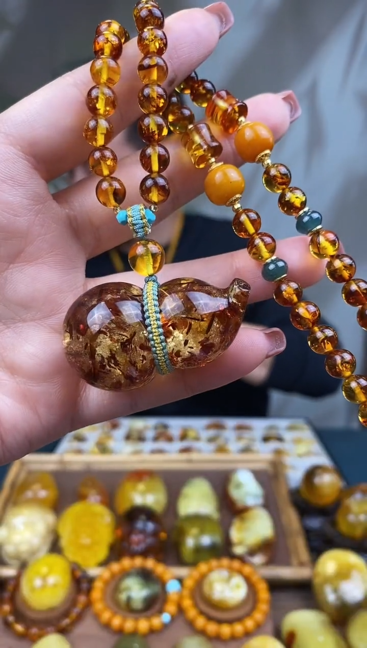 未镶嵌琥珀裸石基地发货 一物一证 顺丰包邮