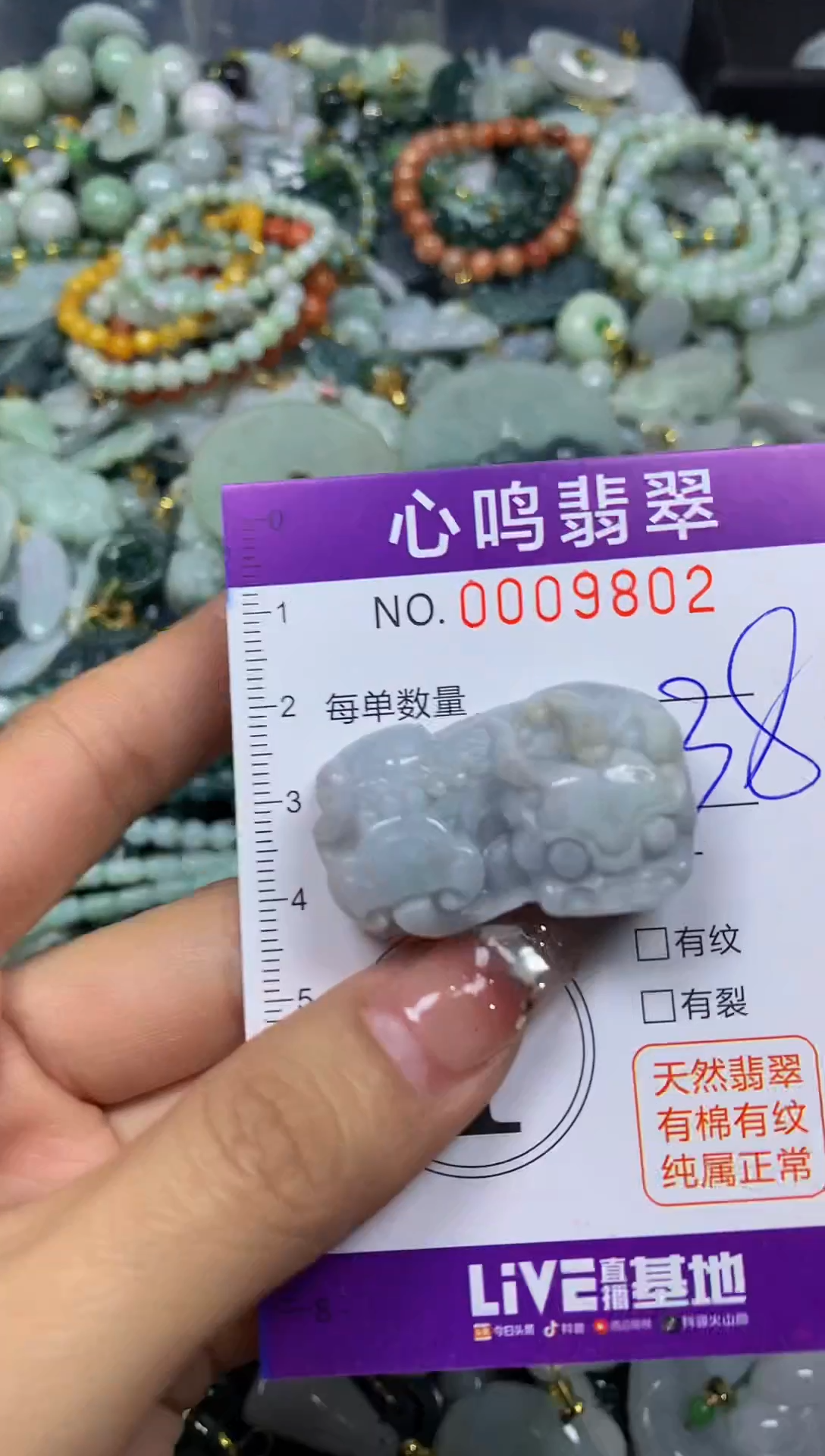 【闪购商品】翡翠颈饰未镶嵌闪购009802