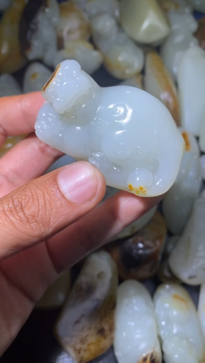 未镶嵌和田玉挂件烨*1