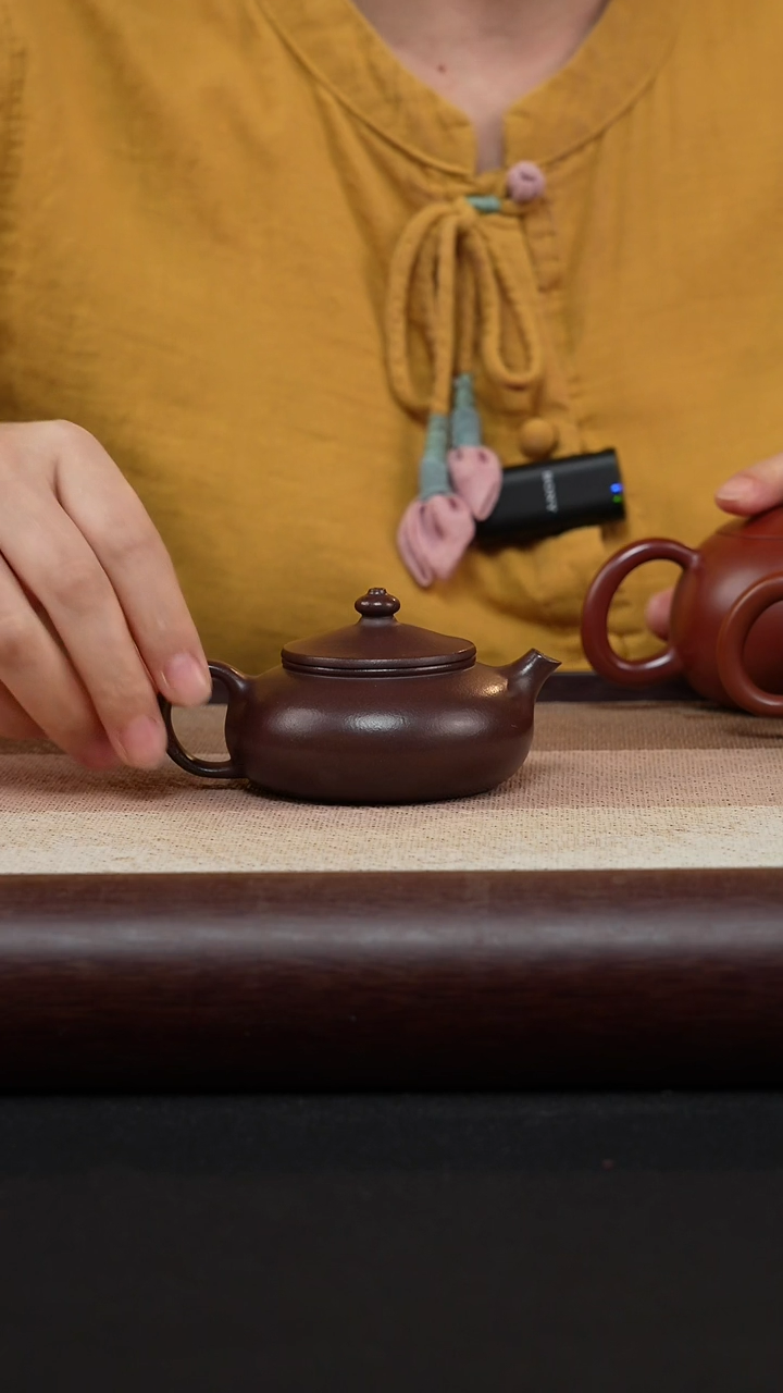 【闪购商品】紫砂茶壶紫泥寒江-MH-1769