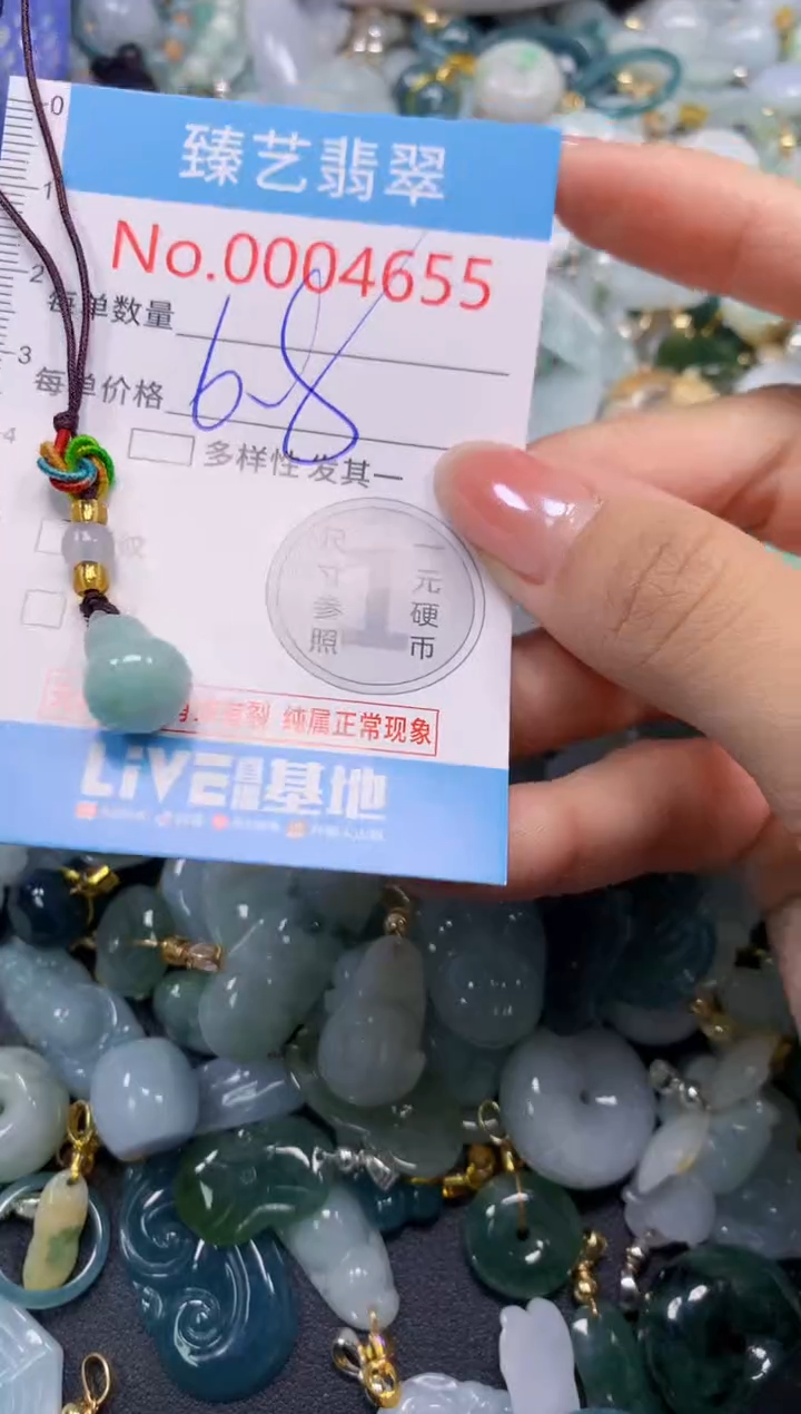 颈饰未镶嵌翡翠4655