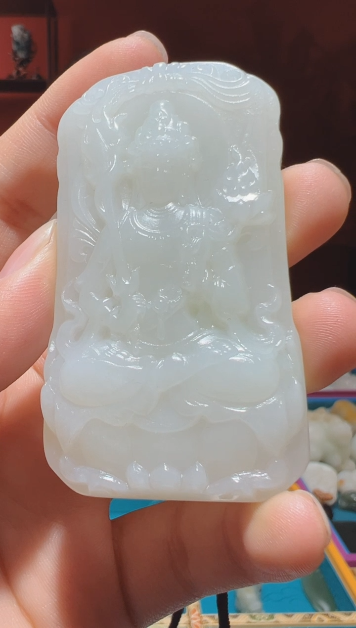 【闪购商品】和田玉吊坠(不含链)未镶嵌1