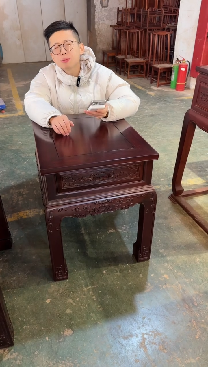 黑酸枝木类成套家具J36