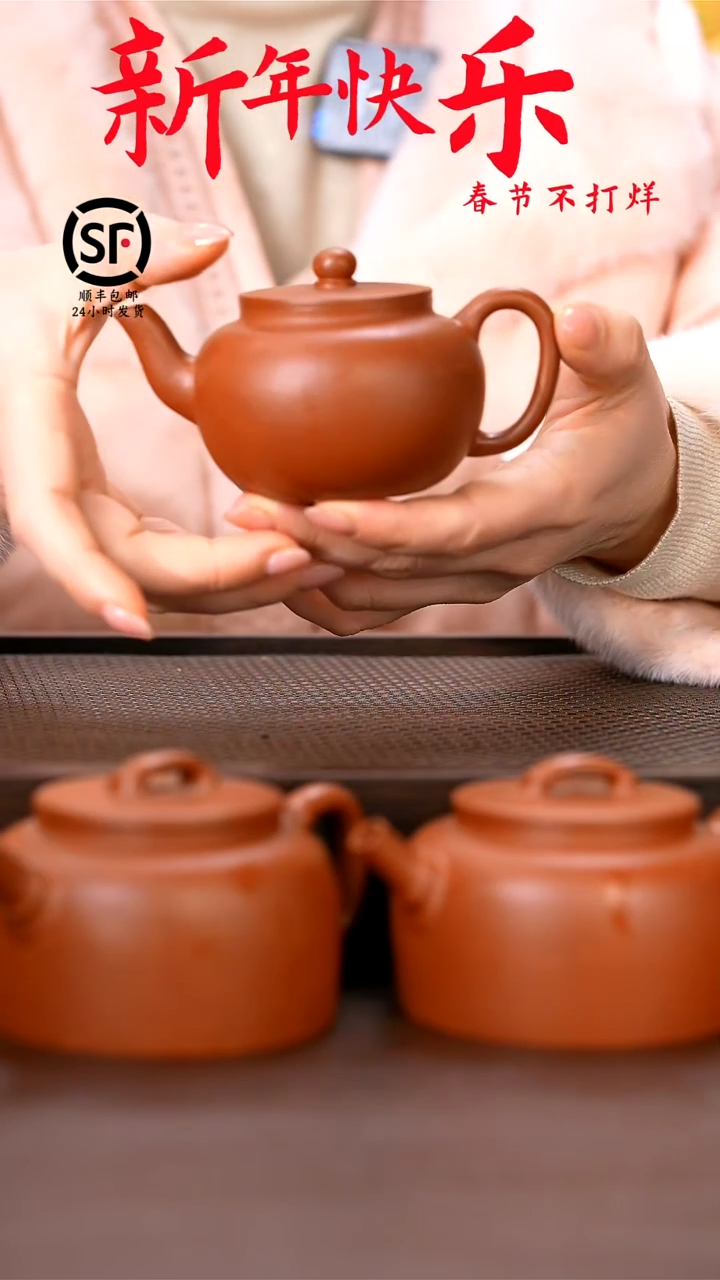 【闪购商品】紫砂茶壶原矿手工紫砂壶1把