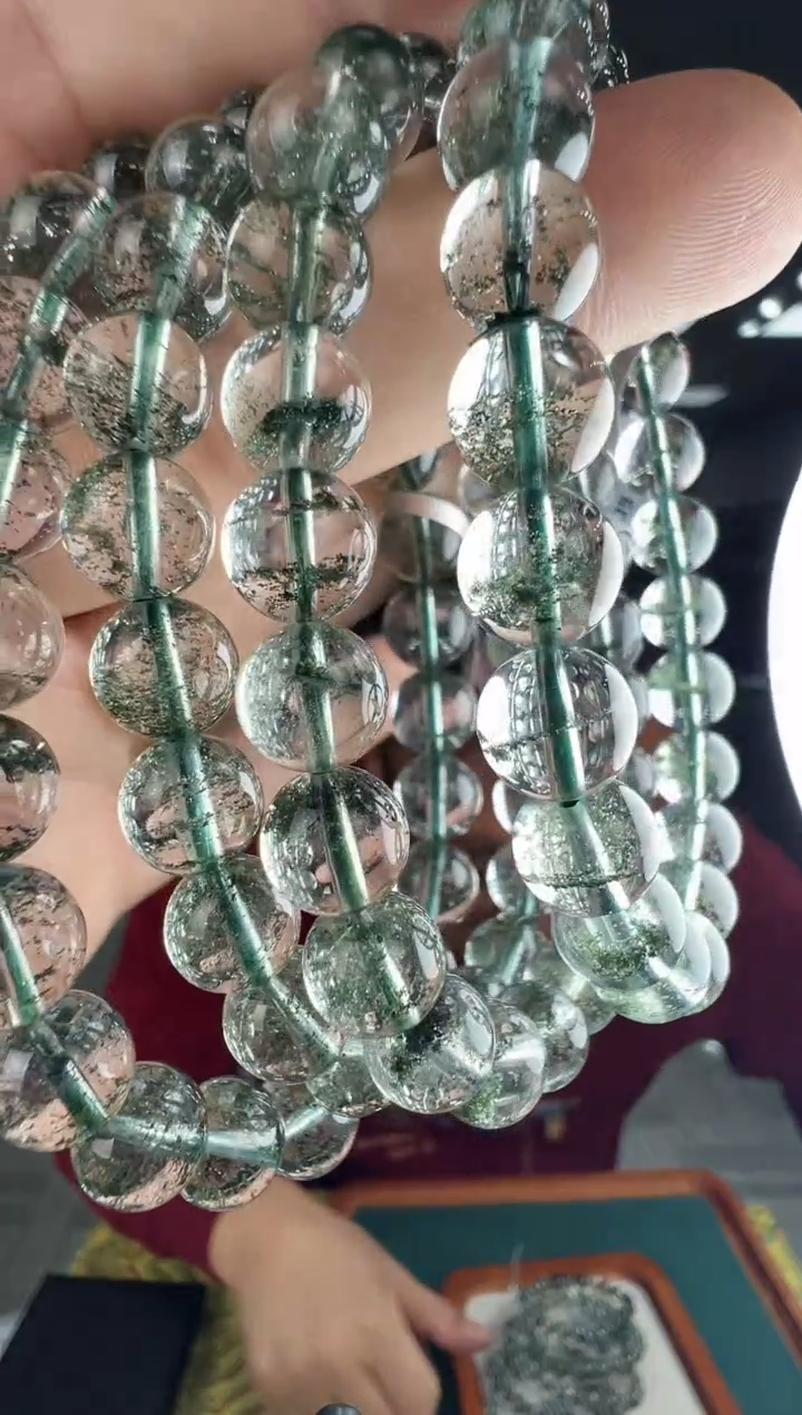 【闪购商品】水晶手链未镶嵌B81 xl3277约8mm多样性发一