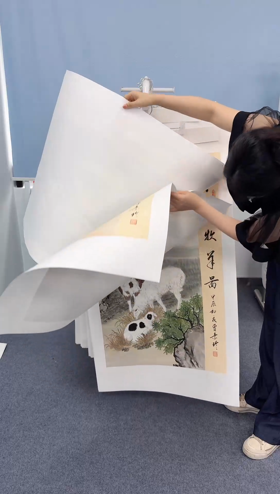 国画手绘作品/书法字画86随机