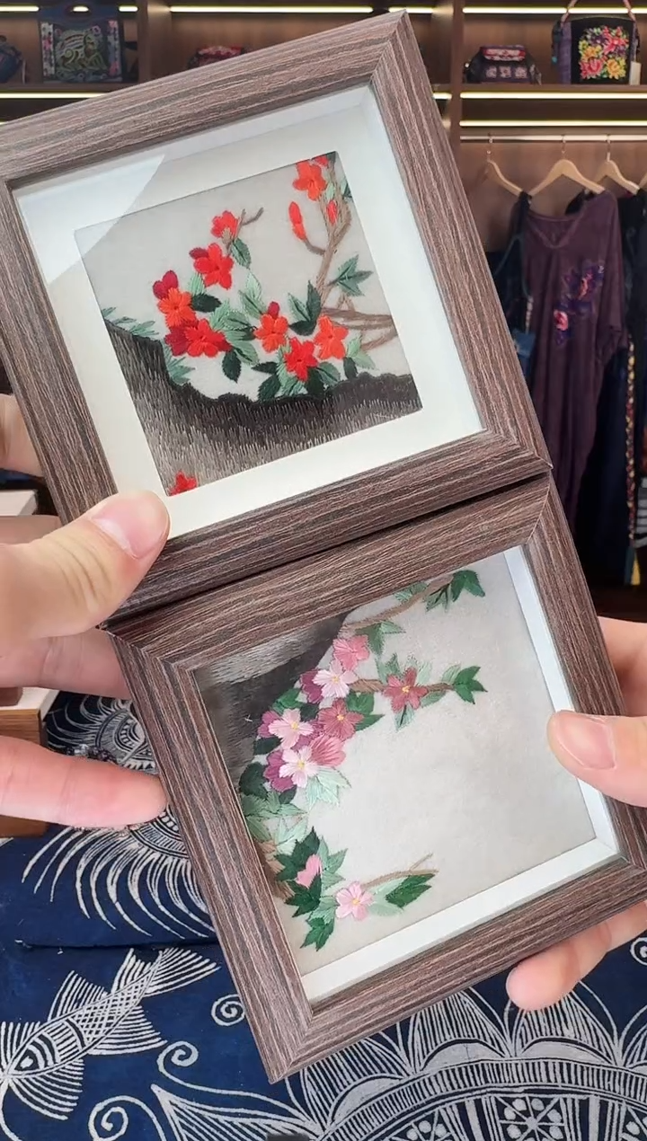 织绣L545黔东南苗族刺绣