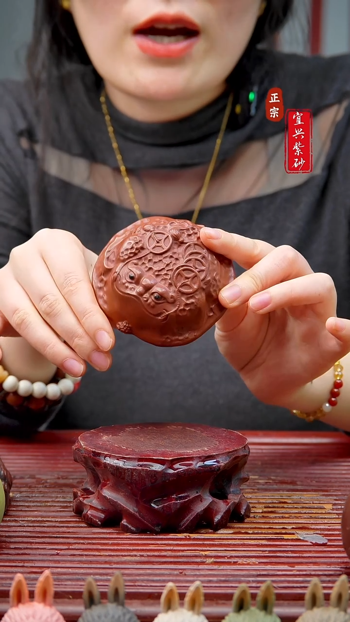 紫砂茶宠宜兴紫砂茶宠摆件