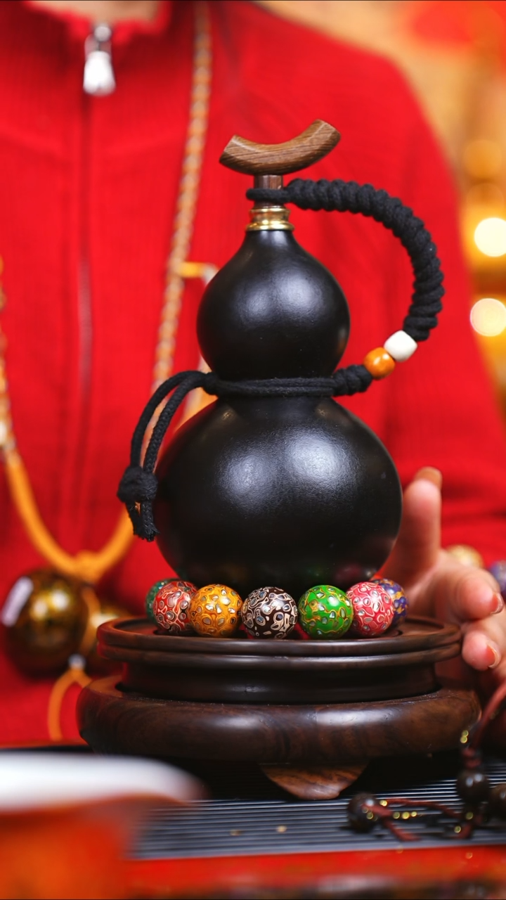 【闪购商品】JV023非遗臻选大漆酒葫芦