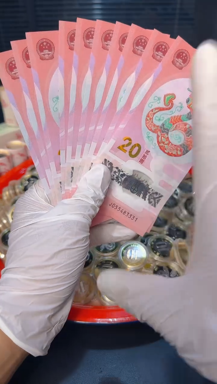 【闪购商品】塑料蛇钞豹子尾号331-340带3333狮子