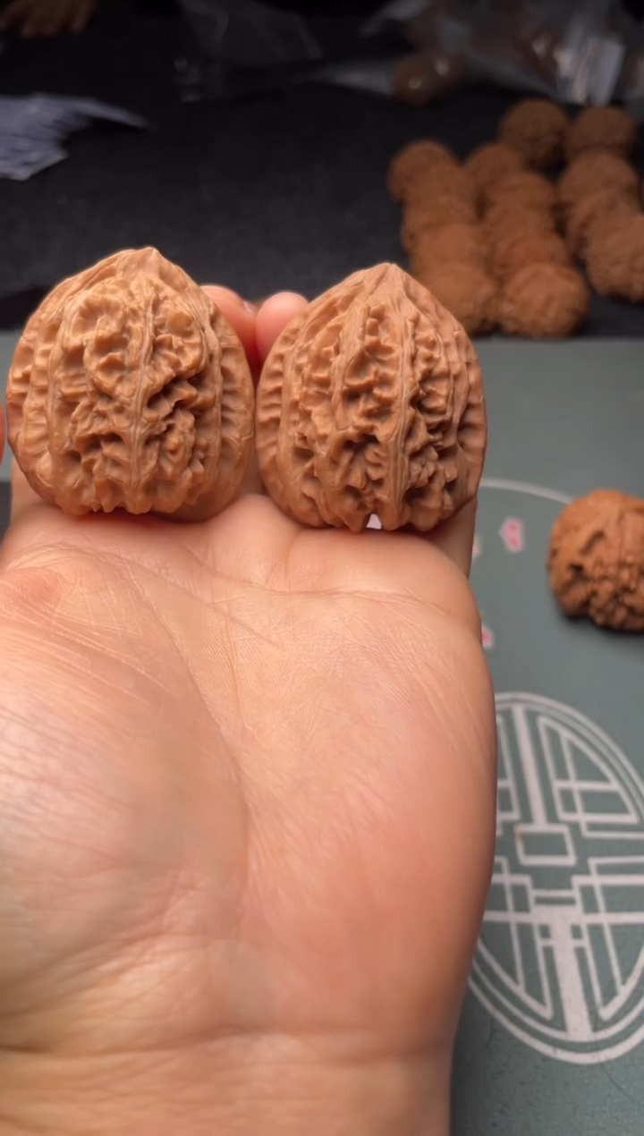 把件文玩核桃w93 三阳谷   39尺