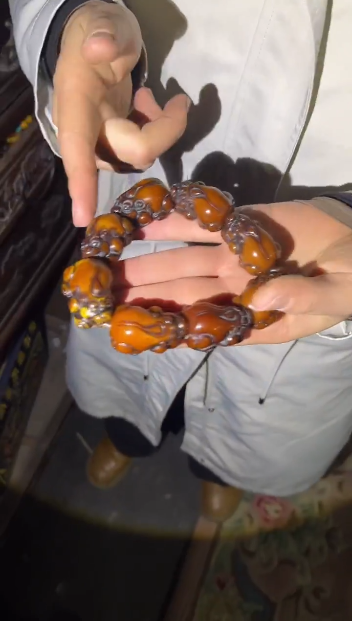 【闪购商品】蜜蜡手链未镶嵌87合合合合合合合合