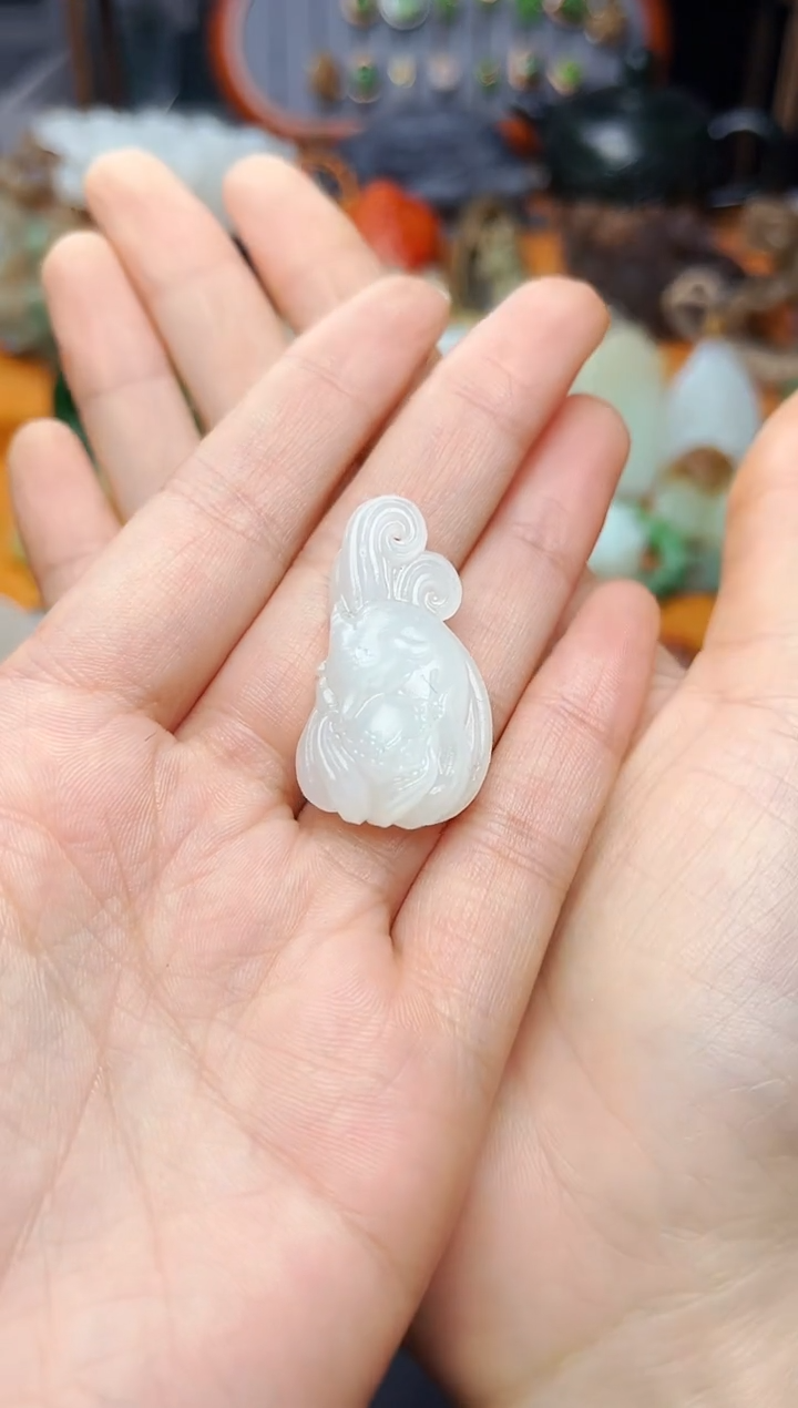 【闪购商品】和田玉颈饰未镶嵌凤九