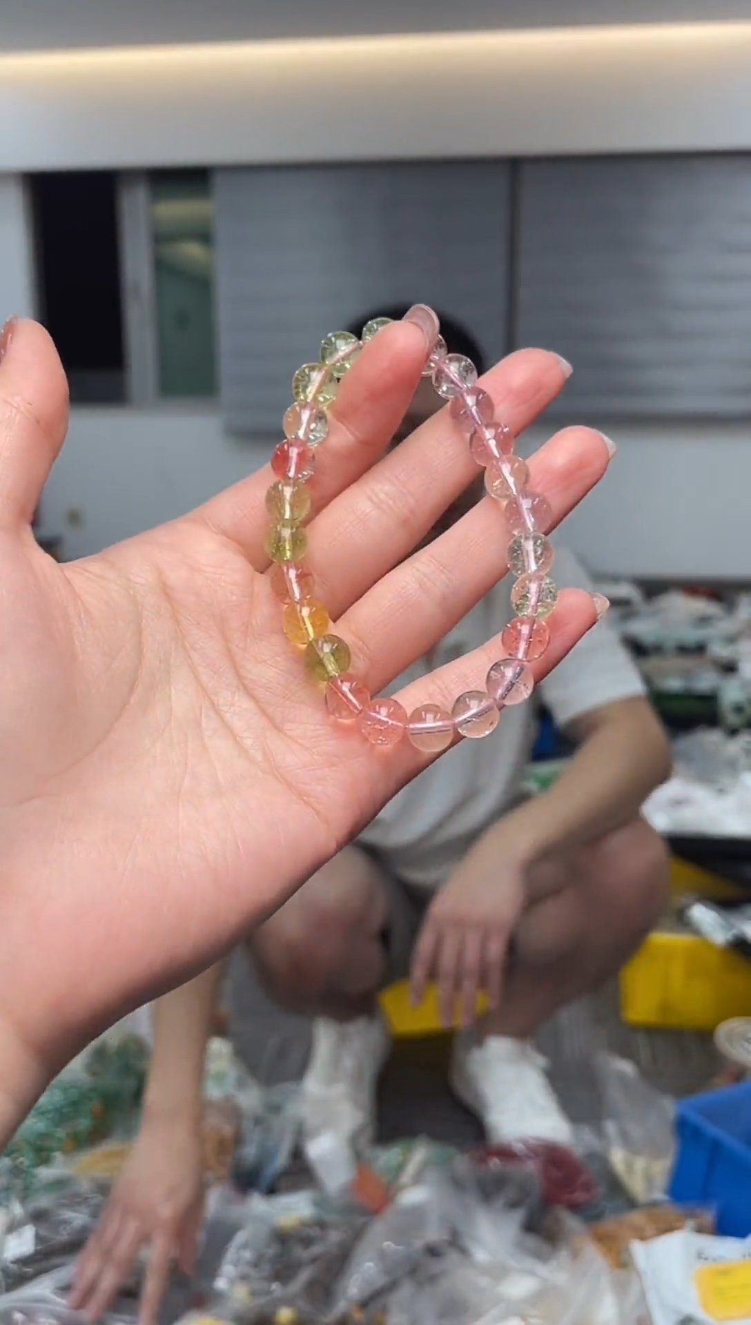 未镶嵌手串水晶（多样性发一件）