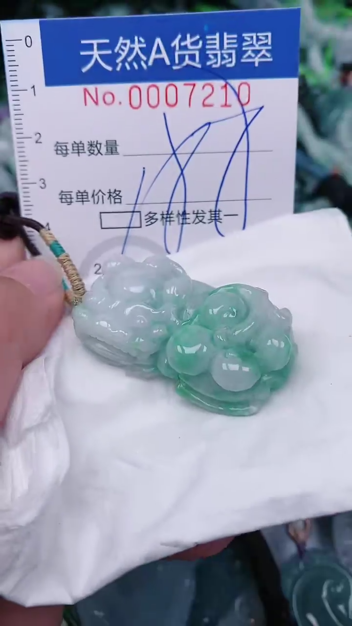 【闪购商品】翡翠未镶嵌颈饰00007210
