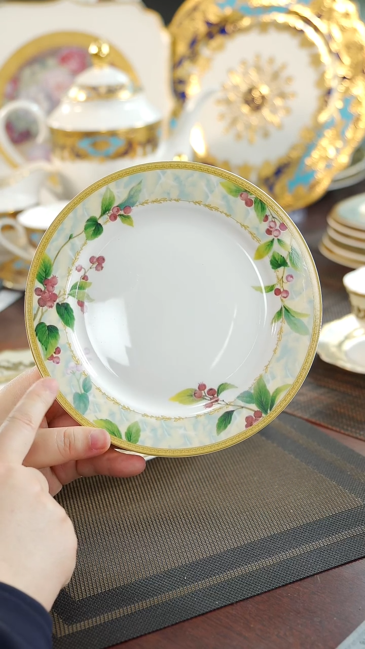 【闪购商品】瓷片7英寸骨碟  福利价微瑕