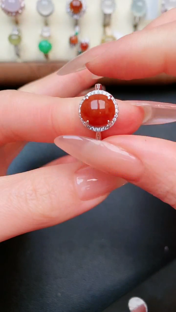 【闪购商品】翡翠戒指银S925镶嵌.....