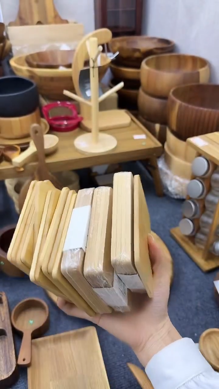 竹的杯垫不退不换6片